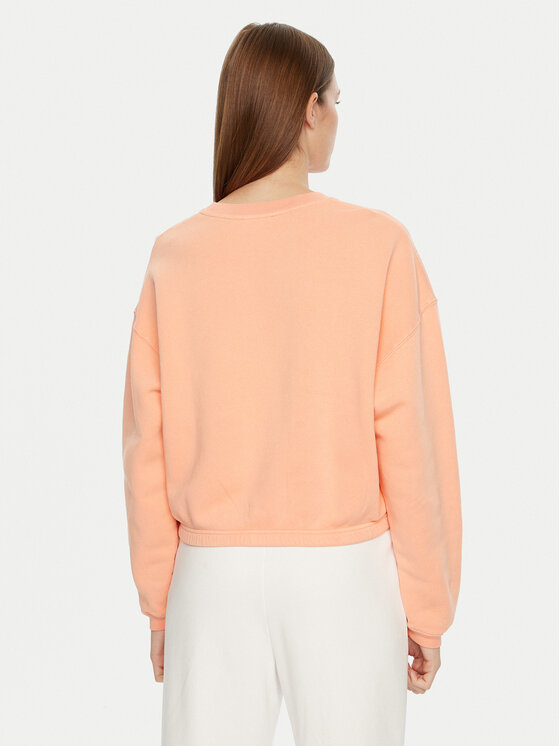 American Vintage American Vintage Sweatshirt Izubird IZU03AH24 Orange Regular Fit