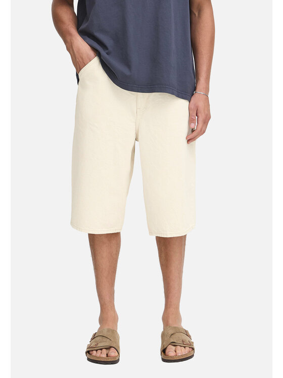 Solid Solid Pantaloncini 21108619-130401 Beige Regular Fit