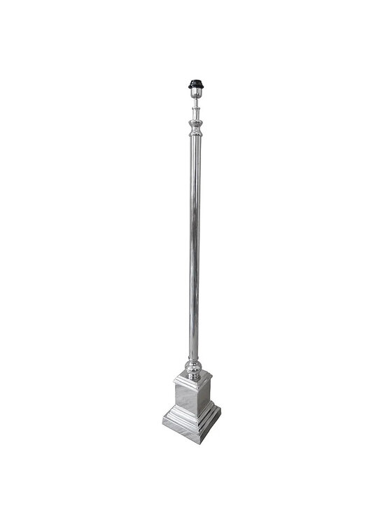 Decoratore Decoratore Lampa Podłogowa Madison Nikiel Wys. 147cm Srebrny