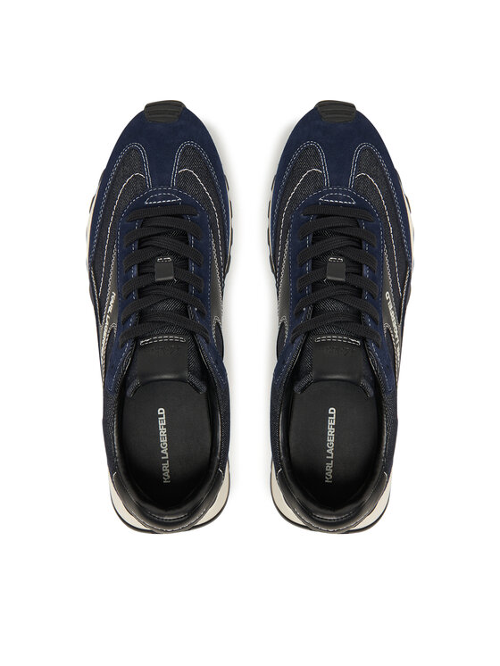 KARL LAGERFELD KARL LAGERFELD Sneakersy KL51124D Granatowy