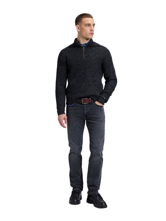 Lee Lee Sweter 112386618 Czarny Regular Fit