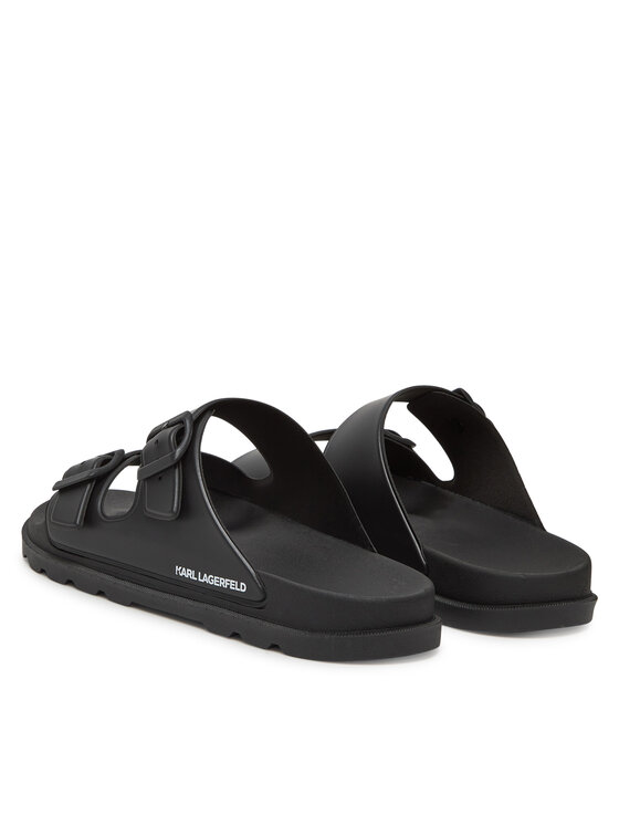 KARL LAGERFELD KARL LAGERFELD Natikače Kondo Tred KL70975 Crna