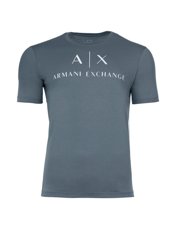 Armani Exchange Armani Exchange T-Shirt 10973 Szary Comfort Fit