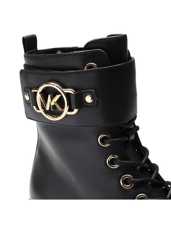 MICHAEL Michael Kors MICHAEL Michael Kors Botki Rory Lace Up 40F3ROFE8L Czarny