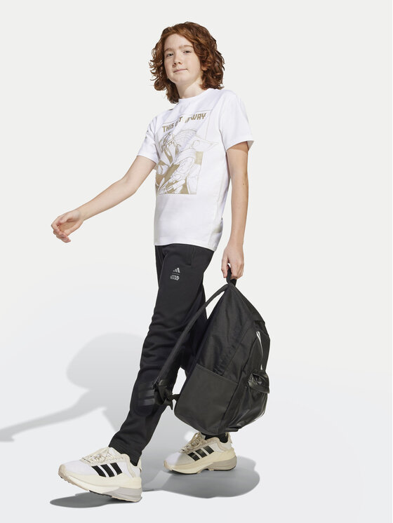 adidas adidas T-Shirt Star Wars The Mandalorian™ JF3637 Λευκό Regular Fit