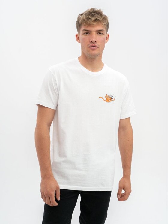 Smerfy Smerfy Komplet t-shirtów Zestaw 3 T-Shirtów Męskich Czarna / Biała / Szara Smerfy Azrael kot klakier L Czarny Regular Fit