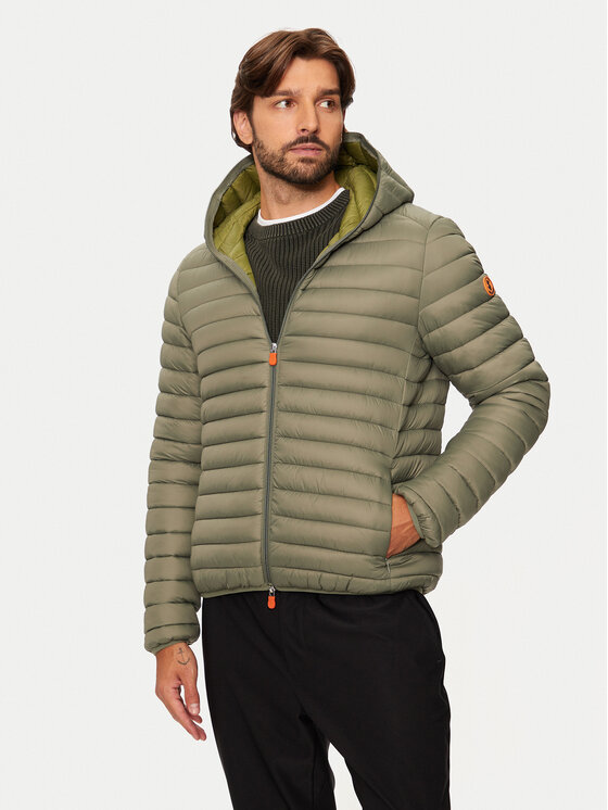 Save The Duck Zimné bundy D30650M GIGA19 Zelená Regular Fit