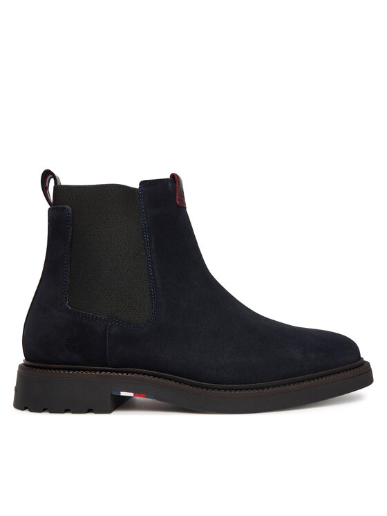 Tommy Hilfiger Sztyblety Comfort Lwt FM0FM05592 Granatowy