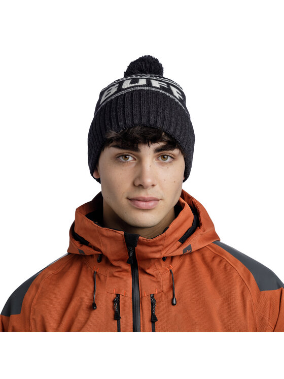 Buff Buff Berretto Buff Knitted Fleece Hat Beanie Nero