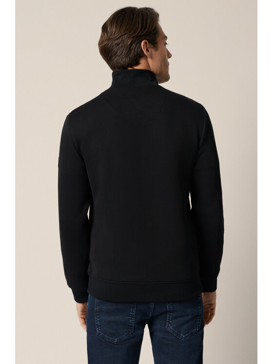 Lancerto Lancerto Bluza Aure BL073126000001 Czarny Regular Fit