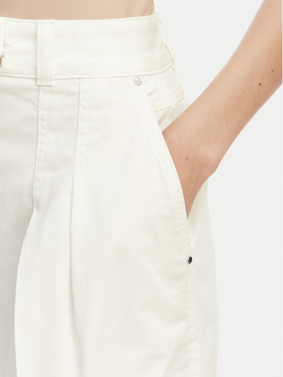 BOSS BOSS Stoffhose C Tanjura5 50558693 Creme Regular Fit