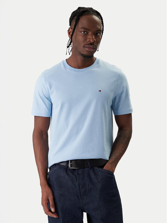 Tommy Hilfiger Tommy Hilfiger T-shirt Ess Seasonal MW0MW39995 Celeste Regular Fit