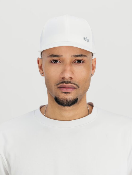 Czapka z daszkiem Alpha Industries, Białe, 156905