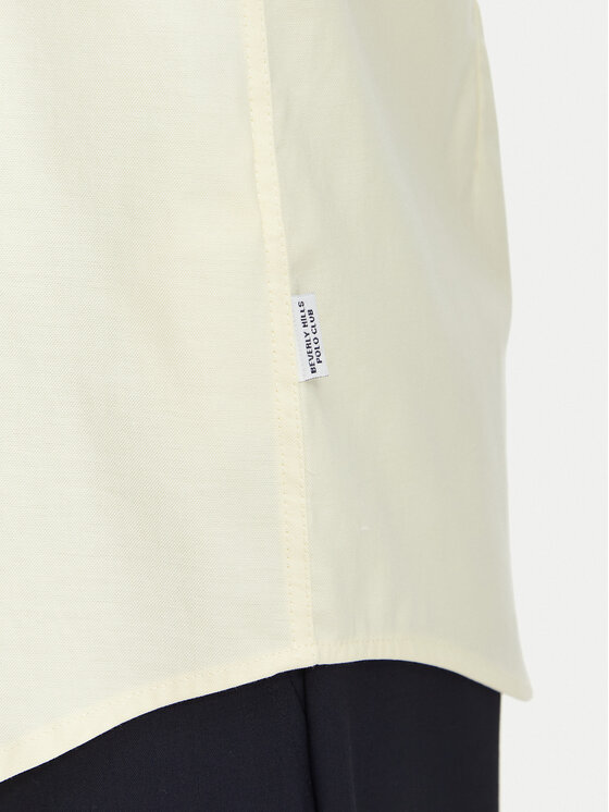 Beverly Hills Polo Club Beverly Hills Polo Club Krekls P-SS26W-SH6600 Dzeltens Regular Fit