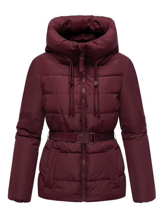Marikoo Marikoo Kurtka zimowa Himee Bordowy Regular Fit