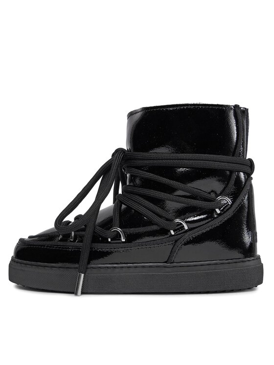 Inuikii Inuikii Čizme za snijeg Full Leather 75202-094 Crna