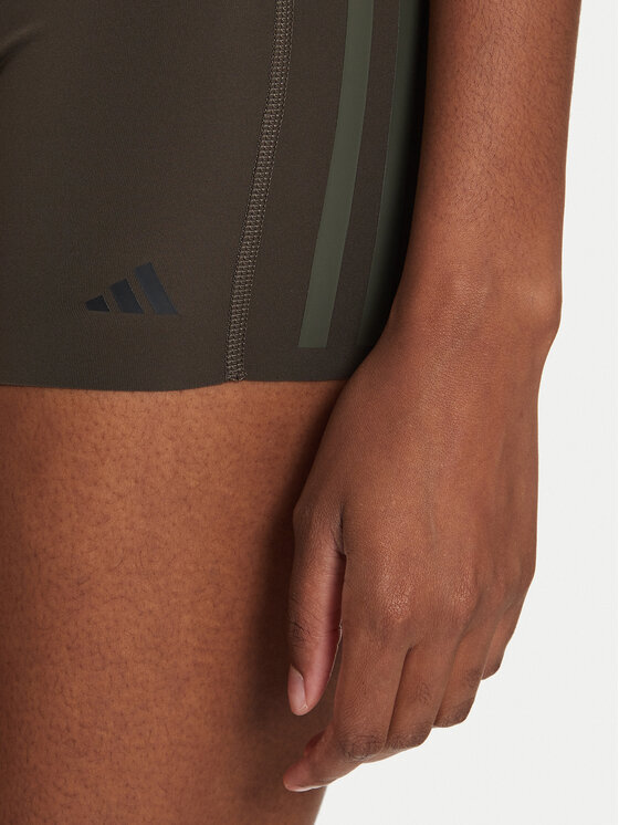 adidas adidas Športne kratke hlače Optime 4-Inch IK5480 Khaki Slim Fit