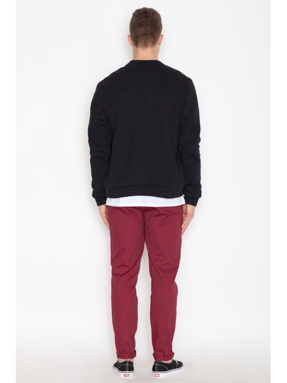 Visent Visent Pantaloni di tessuto V007 Bordeaux Regular Fit