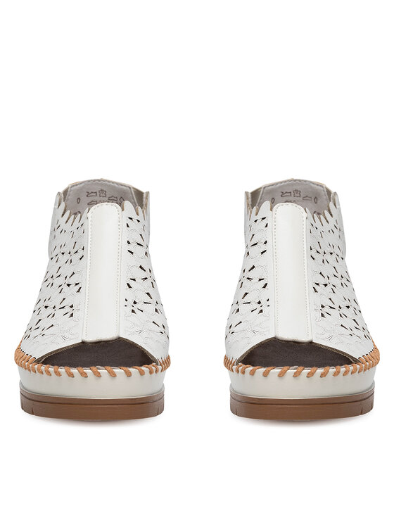 Rieker Rieker Sandali 60355-80 Bela