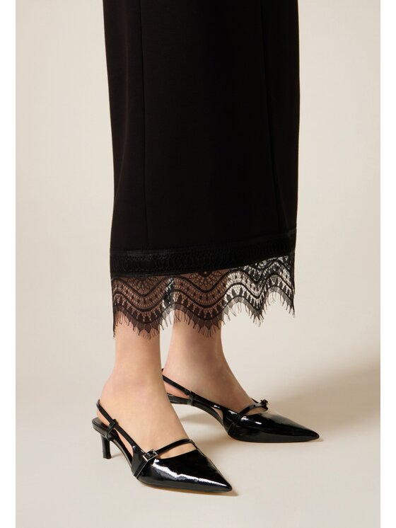 Oltre Oltre Gonna midi 1019R001576N033 Nero Regular Fit