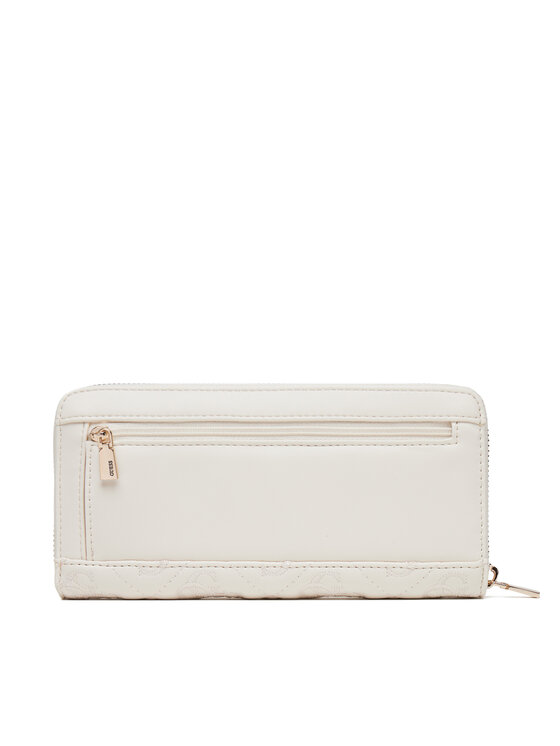 Guess Guess Duży Portfel Damski Adelasia Slg SWQL96 58146 Écru
