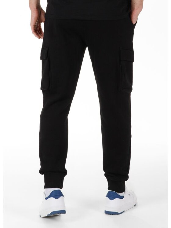 PITBULL PITBULL Spodnie dresowe Spodnie Czarny Regular Fit