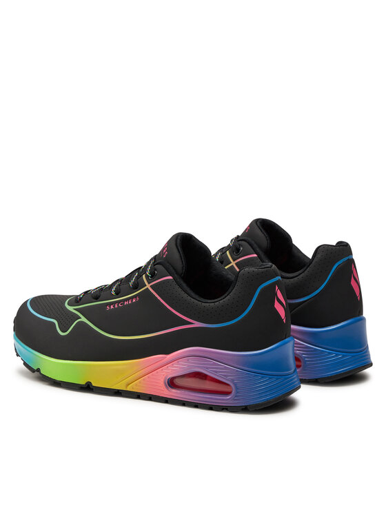 Skechers Skechers Sneakersy Uno Pop Of Sunshine 155148/BKMT Černá
