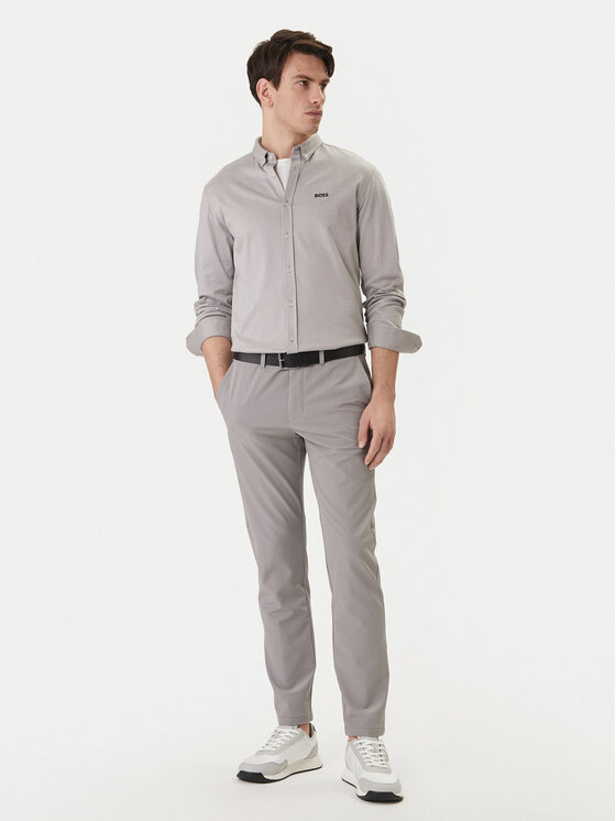BOSS BOSS Krekls ST Motion 50555946 Pelēks Regular Fit