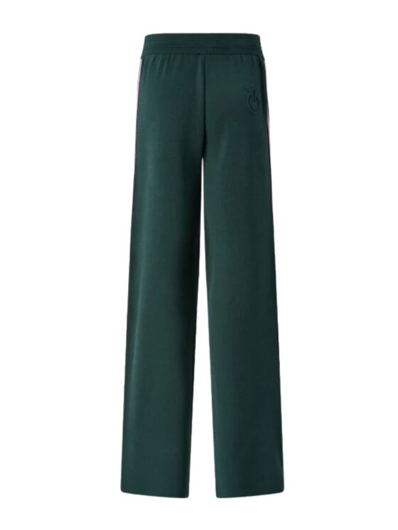 PINKO PINKO Jogger Palmarola pantalone piquet effetto felpa Πράσινο Regular Fit