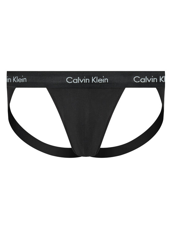 Calvin Klein Underwear Calvin Klein Underwear Set 3 parov slipov Jock Strap 000NB3363A Črna