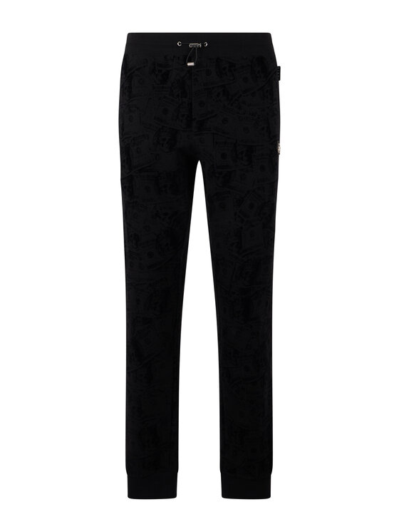 PHILIPP PLEIN PHILIPP PLEIN Spodnie dresowe 31095 Czarny Jogger Fit