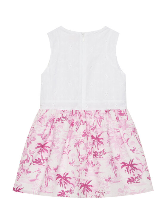 Guess Guess Vestito da giorno K5GK26 WH710 Bianco Regular Fit