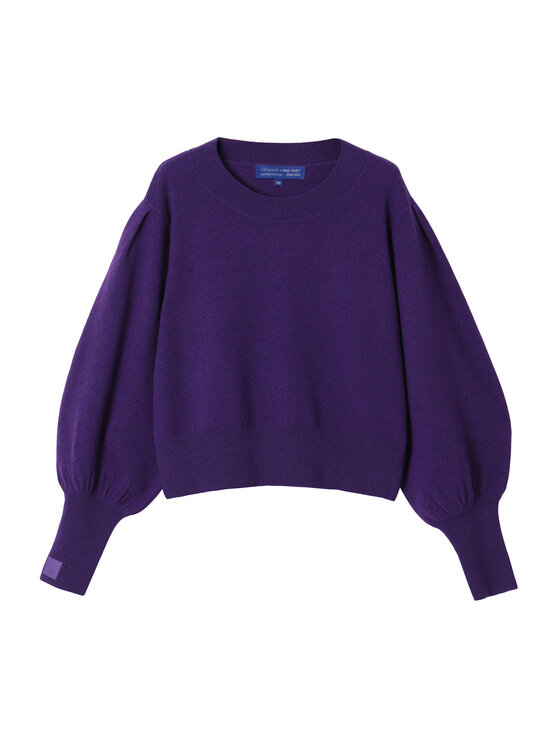TATUUM TATUUM Sweter LILA B Fioletowy Fitted Fit