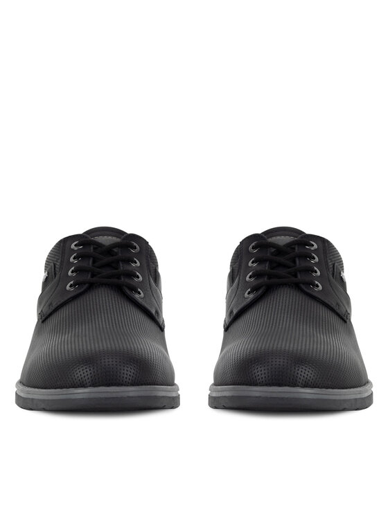 Lanetti Lanetti Halbschuhe LINOS2-101 MBS Schwarz