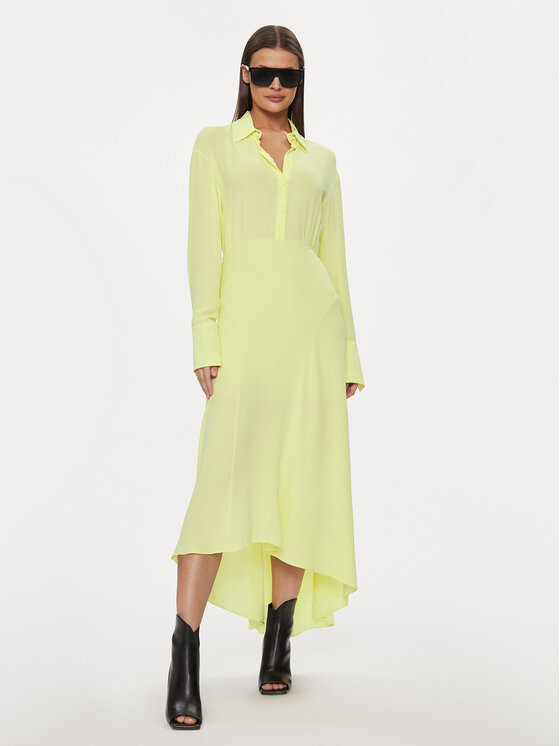 Patrizia Pepe Patrizia Pepe Ежедневна рокля 8A1271/A8I1-G568 Жълт Regular Fit