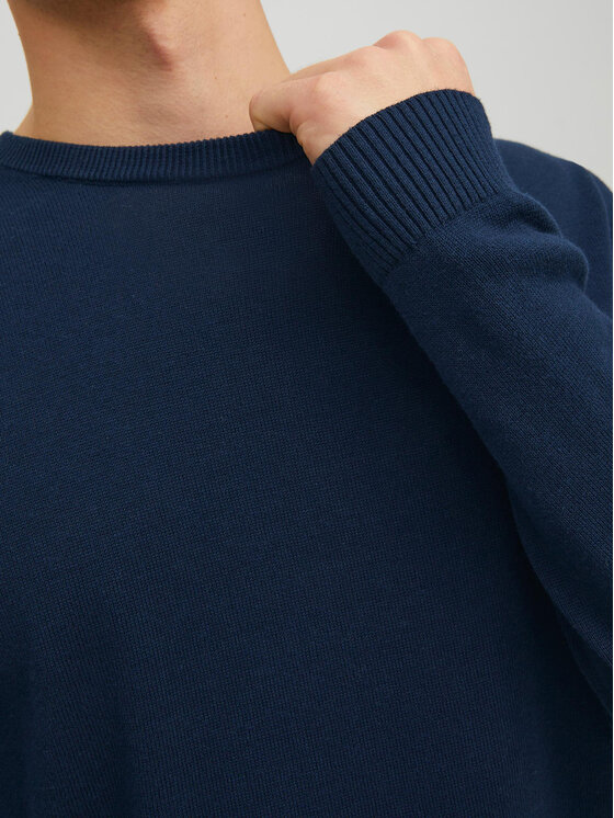 Jack&Jones Jack&Jones Džemper 12137190 Tamnoplava Regular Fit