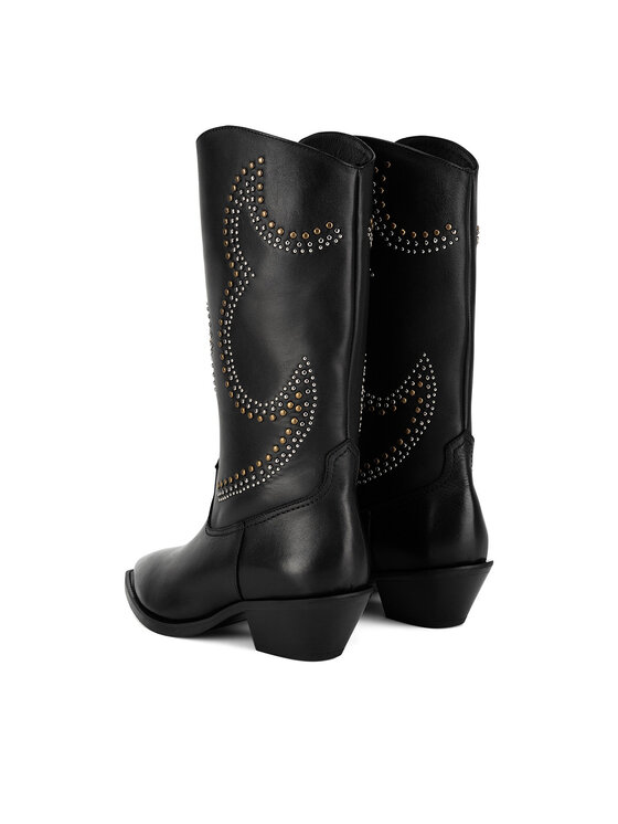 Badura Badura Cizme și botine cowboy ASPENDOS-796-24 Negru