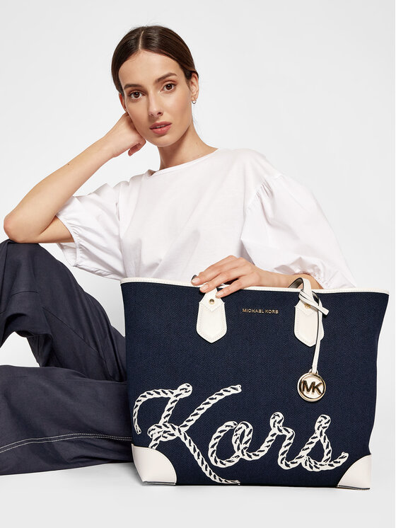 Michael kors eva signature tote clearance