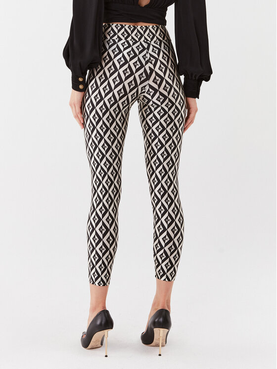 Elisabetta Franchi Elisabetta Franchi Legíny PA-007-36E2-V220 Černá Slim Fit
