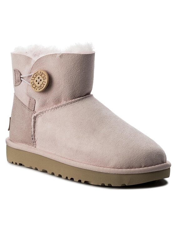 Ugg izme za snijeg W Mini Bailey Button II 1016422 Ru i asta