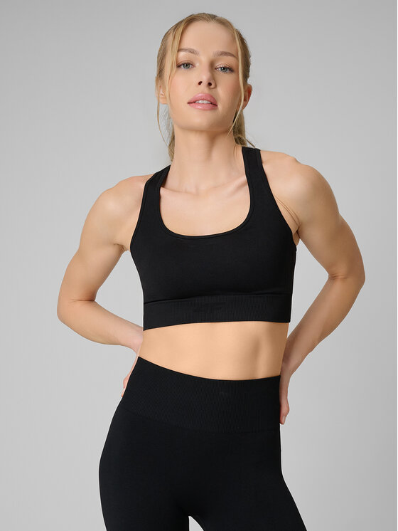 4F 4F Biustonosz sportowy MULTI ACTIVE Czarny