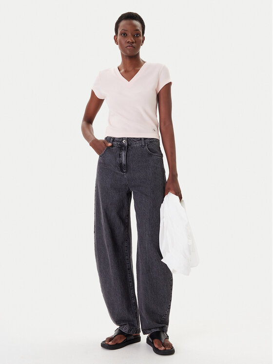 Calvin Klein Jeans Calvin Klein Jeans Tričko LV047C910G Ružová Regular Fit
