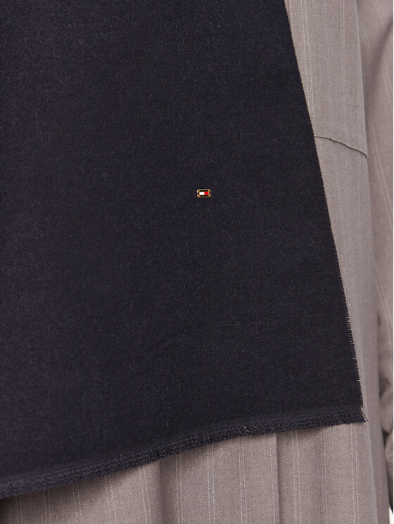 Tommy Hilfiger Tommy Hilfiger Šalikas Logo AW0AW17352 Tamsiai mėlyna