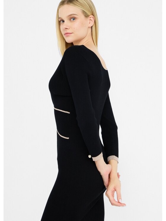 Liu Jo Liu Jo Abito da sera CF5157MS49IC3777 Nero Slim Fit