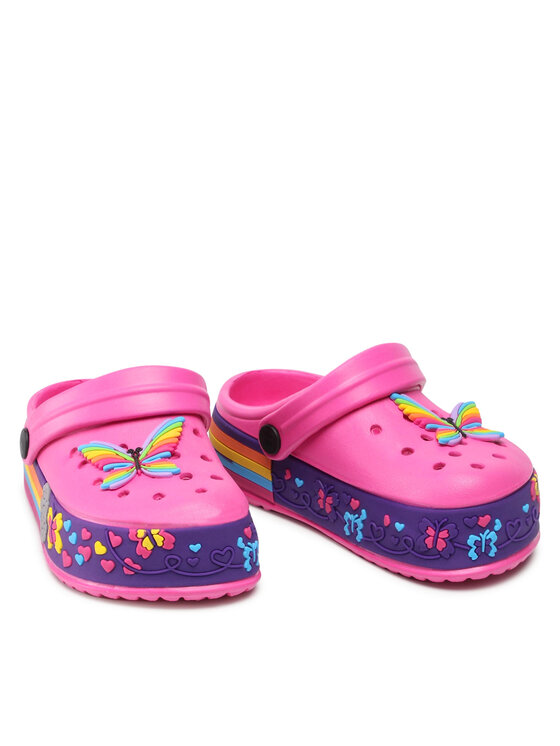Nelli Blu Nelli Blu Pantoletten KC-TX777 Rosa