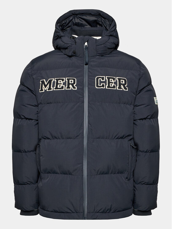 Mercer Amsterdam Dūnu jaka The Estate MEAP233016 Tumši zils Regular Fit