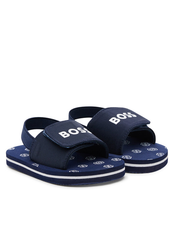 BOSS BOSS Sandale J52156 S Tamnoplava