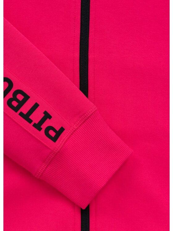 PITBULL PITBULL Bluza TAPE EXPLORY Różowy Regular Fit