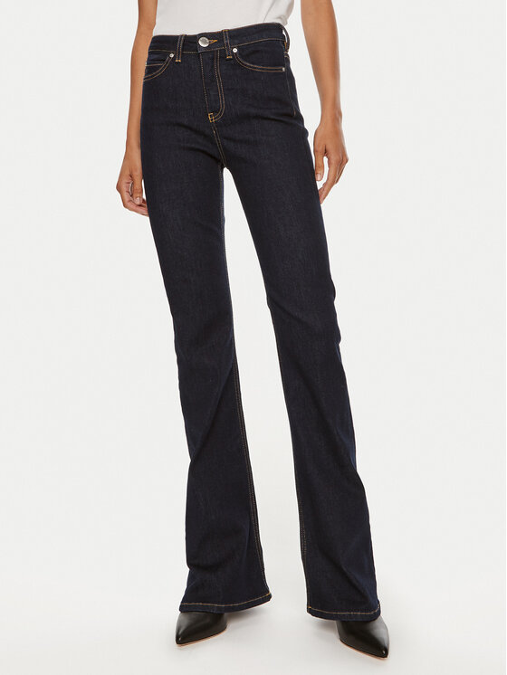 PINKO Pinko Traperice Flora 100561 A20N Tamnoplava Regular Fit
