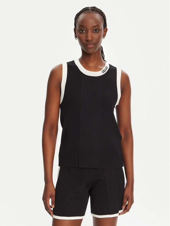 Liu Jo Sport Liu Jo Sport Felső TA5092 MS022 Fekete Regular Fit